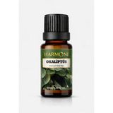 Harmoni Okaliptus Saf Esansiyel Uçucu Yağ Buhurdanlık Yağı Difüzör Esansı Aromaterapi Ortam Koku 10ML - Şeffaf