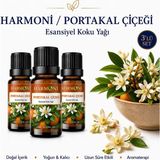 Harmoni Portakal Çiçeği Esansiyel Uçucu Koku 3x10ML Difüzör Esansı Buhurdanlık Yağı ve Oda Kokusu - PORTAKAL ÇİÇEĞİ