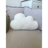Harmoni Tekstil Teddy Bulut Yastık Çocuk/bebek Odası Aksesuar - 60 x 50 cm - Beyaz