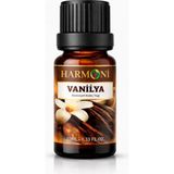 Harmoni Vanilya Saf Esansiyel Uçucu Yağ Buhurdanlık Yağı Difüzör Esansı Aromaterapi Ortam Koku 10ML - Şeffaf