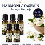 Harmoni Yasemin Esansiyel Uçucu Koku 10ML Difüzör Esansı Buhurdanlık Yağı ve Oda Kokusu 5AL 4öde
