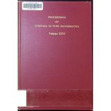 Harmonic Analysis on Homogeneous Spaces: Proceedings (Proceedings of Symposia in Pure Mathematics, V. 26)