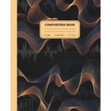 Harmonic Flow Notebook | College Ruled Composition Journal | Abstract Audio Wave Pattern Writing Notebook for Focused Minds: A soothing visual rhythm ... clarity, balance, and deep concentration