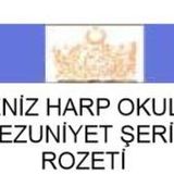 Harp Okulu Mezuniyet Şerit Rozeti (Deniz Kuvvetleri)