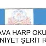 Harp Okulu Mezuniyet Şerit Rozeti (Hava Kuvvetleri)