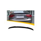 Harphour Audi A5 B8 4 Kapı M4 Uyumlu Bagaj Üstü Spoiler Parlak Siyah Spoyler Plastik İthal 2009-2016 İthal