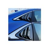 Harphour Honda Civic Aksesuar Fe1 Uyumlu Kelebek Cam Kaplama Vizörü 2022 Piano Black