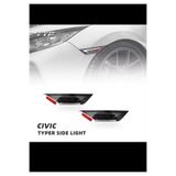 Harphour Honda Civic Fc5 Fk7 Uyumlu Çamurluk Sinyal Ledi 2 Renk Karşılama Özellikli Kayar Led İthal 2016-2021