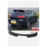Harphour Seat Leon MK2.5 (2009-2012) Uyumlu Spoiler Pianoblack İthal ABS Plastik Parlak Siyah