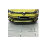 Harphour Volkswagen Aksesuar Golf 8 Uyumlu Ön Tampon Eki Lip 3 Parça Lip Pianoblack