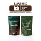 Harput Dibek İkili Set 200 Gr Sütlü Toz Menengiç Kahvesi + 200 Gr Filtre Kahve (Toplam 400 Gr)