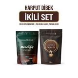 Harput Dibek İkili Set 200 Gr Sütlü Toz Menengiç Kahvesi + 250 Gr Gold Kahve (Toplam 450 Gr)