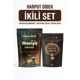 Harput Dibek İkili Set 500 Gr Sütlü Toz Menengiç Kahvesi + 250 Gr Gold Kahve (Toplam 750 Gr)