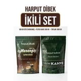 Harput Dibek İkili Set 500 Gr Sütlü Toz Menengiç Kahvesi + 500 Gr Filtre Kahve (Toplam 1000 Gr)