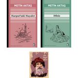 Harputtaki Hayalet - Dilsiz - Metin Aktaş Roman seti - Seyit Rıza Resimli Not Defteri