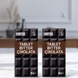 Harras Bitter Tablet Çikolata 80 G x 2 Adet - 80 gr