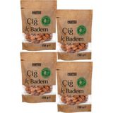 Harras Çiğ Badem Içi Premium Işlenmemiş Raw Vegan Atıştırmalık- 4 Adet x 150 gr - 600 gr