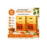 Harras Glutensiz Proteinli Kırmızı Mercimek Makarnası Fusilli 2x240g