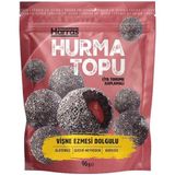 Harras Hurma Topu Vişne Ezmesi Dolgulu Çiya Tohumu Kaplamalı Glutensiz 96 G - 96 gr
