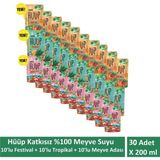 Harras Hüüp Katkısız Karışık Meyve Suyu 6 lt 100% Meyve Oranı ile Tropikal Meyve Adası Setli Ürün