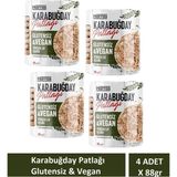 Harras Karabuğday Patlağı Glutensiz ve Vegan 4 Adet x 88 gr - 352 gr