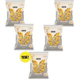 Harras Rigatoni Makarna Durum Buğdayı Irmiği %12 Protein Değerli Iri Kesme 5 x 500 gr (2.5 Kg), - 2,5 kg