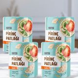 Harras Sade Pirinç Patlağı 88 G x 4 Adet - 88 gr