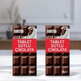 Harras Sütlü Tablet Çikolata 80 G x 2 Adet - 80 gr