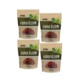 Harras Yerli Çekirdeksiz Kuru Üzüm 4'Lü Paket | Doğal Enerji Kaynağı | 4 Adet X 300 Gr