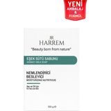 Harrem Eşek Sütü Sabunu 100 g Nemlendirici Besleyici El Yapımı Cilt İçin Doğal Sabun