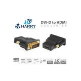 harry 24+1 Dvı Erkek To Hdmı Dişi Çevirici Dvi To Hdmi Altın Uç
