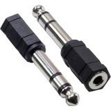 Harry 3.5 mm 6.3 mm Jack Çevirici Piyano Için Kulaklık Çevirici