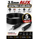 Harry 5 Metre 3.5Mm Stereo Kulaklık Aux Ses Uzatma Kablosu 5 Mt