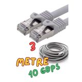 harry CAT7 3 Metre 10Gbps 23 AWG 100 Ohm İnternet Lan Kablo Ethernet kablosu Modem Kablosu