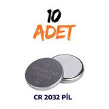 Harry CR 2032 3V Lityum Pil 10 Adet Şeker Ölçüm Cihazı Baskül Tartı Bios Anakart Uyumlu