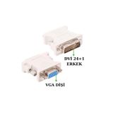 harry Dvi Erkek (24+1) To Vga Dönüştürücü Çevirici Adaptör Monitör