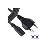 Harry Elektrik Fişi 1,5 Metre Uyumlu 220 Volt Işıldak Şarj Kablosu Power Güç Kablosu Siyah