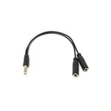 harry Kulaklık Çıkışı Çoğaltıcı- 3.5mm Jak Çoklayıcı (Aynı anda 2 Kulaklık için uygundur)