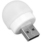 Harry Mini Usb Taşınabilir Led Ampul Lamba Ergonomik Gece Lamba Okuma Işığı Çocuk Odası Koridor Aydınlatma - Beyaz - 1 ADET