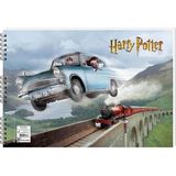 Harry Potter 35X50 15 Yaprak Spiralli Resim Defteri 300315-07