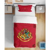 Harry Potter 3D Dijital Baskılı Tek Kişilik Nevresim Takımı Genç Nevresim Takımı - 160 x 220 cm - Kırmızı