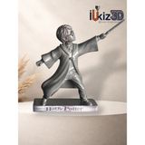 Harry Potter 3D Figür - 12 cm Masaüstü Dekor / Koleksiyonluk Hediye - 0315 Gri