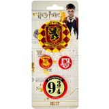 Harry Potter 4'lü Rozet Karışık Boy 3061210-02
