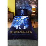 Harry Potter Alley Tek Kişilik Lisanslı Lastikli Çocuk Nevresim Takımı