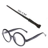 Harry Potter Asa Ve Siyah Çerçeveli Gözlük Seti - Tasarım