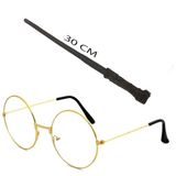 Harry Potter Asası 30 cm ve Harry Potter Gözlüğü Seti (50001)