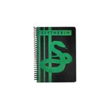 Harry Potter Bina Defter – Slytherin - Çizgili 96 Yaprak - 24x17cm - Sihir Dükkanı