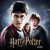 Harry Potter Broschur XL Kalender 2026: Wandkalender mit fesselnden Filmszenen aus den Harry Potter-Filmen. Broschürenkalender 2026 mit Poster zum Heraustrennen.