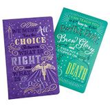 Harry Potter: Character Notebook Collection (Set of 2): Dumbledore and Snape