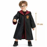 Harry Potter Çocuk Bebek Kostüm Seti – Asa Gözlük Pelerin 71 Cm